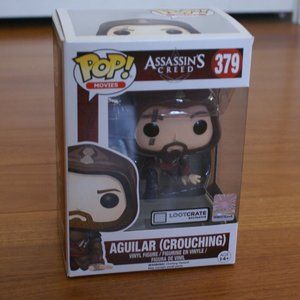 Loot Create exclusive pop movie "Aguila" crouching vinyl figure NIB